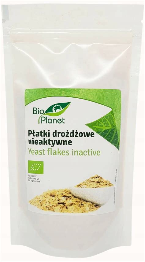 Płatki DROŻDŻOWE NIEAKTYWNE Drożdże BIO Planet VEGE Ekologiczne