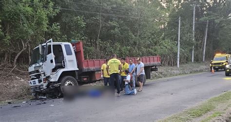 Motociclista fallece tras impactar contra camión arenero en Cabañas