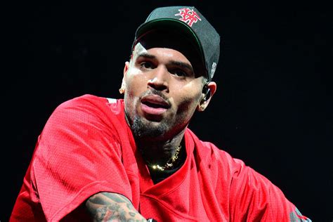 Chris Brown Gets Stuck In Midair During Show Eventually Rescued By Ladder