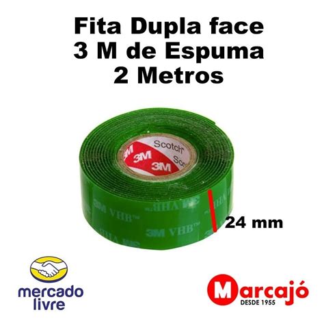 X Fita Dupla Face Fixa Forte M Espuma Mm X M Extrema Mercado Livre