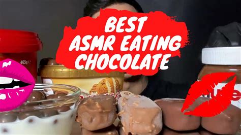 Asmr Eating Chocolate Ice Cream Maltesers Magnum Googoo Nutella