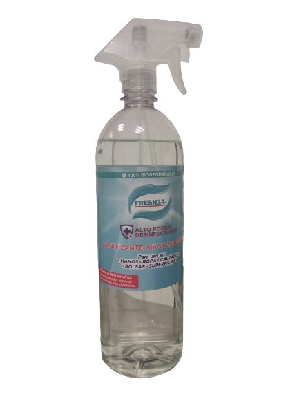 Sanitizante hipoalergénico Germless Fresh 14 Fresh 14 es un