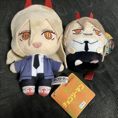 Chainsaw Man Power Plush Doll Korotto Mascot Set New Ebay