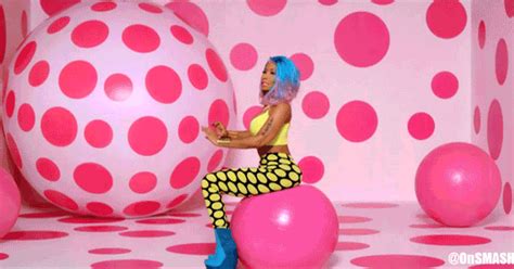 Instagram Cuties Nicki Minaj Bouncing Ass On Ball