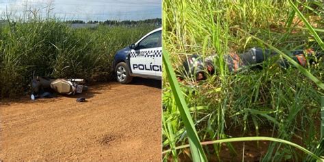 Motociclista é perseguido por carro e executado 21 tiros em matagal