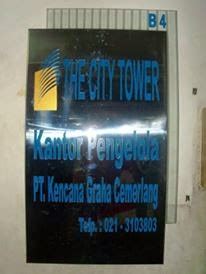 Signboard Signage Rambu D Sign Spesialis Pembuat Rambu