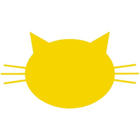 Cat Face Silhouette Clipart | Free Download Images