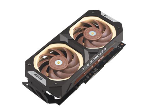 Asus Geforce Rtx 4080 Super Noctua Oc Edition 16gb Gddr6x Graphics Card Pcie 4 0 Dlss 3 Hdmi 2