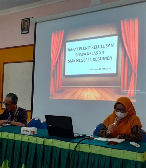 Rapat Pleno Kelulusan Kelas Xii Tahun Smk Negeri Kebumen