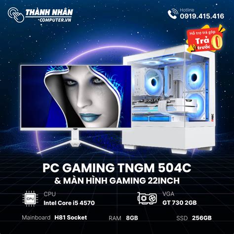 PC Gaming TNGM 504C 704C Intel Core I5 4570 I7 4770 Ram 8GB SSD