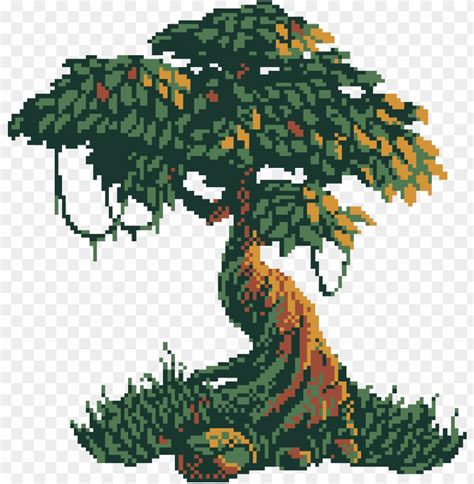 Pixel Art Tree