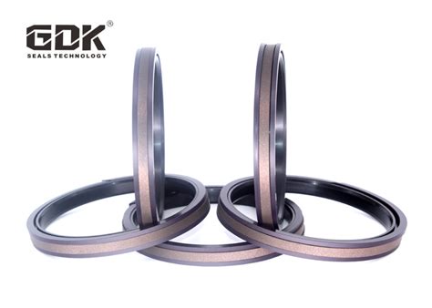 GDK Spgw Type PTFE And NBR Combined Piston Seal For Excavator