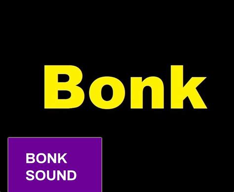 Bonk Noise Sound Effect Free MP3 Download | Mingo Sounds