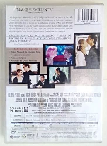 Closer Dvd Julia Roberts Jude Law Natalie Portman Clive Owen En Venta