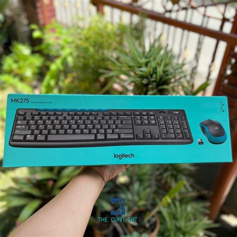 Jual Logitech Mk Combo Keyboard Dan Mouse Wireless Dengan Tombol