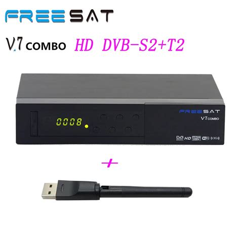 Freesat V7 Combo FTA DVB S2 DVB T2 Digital Satellite Receiver Satellite