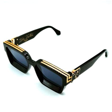 Louis Vuitton Sunglasses Z1165e Mens Black 1457046 Ebay