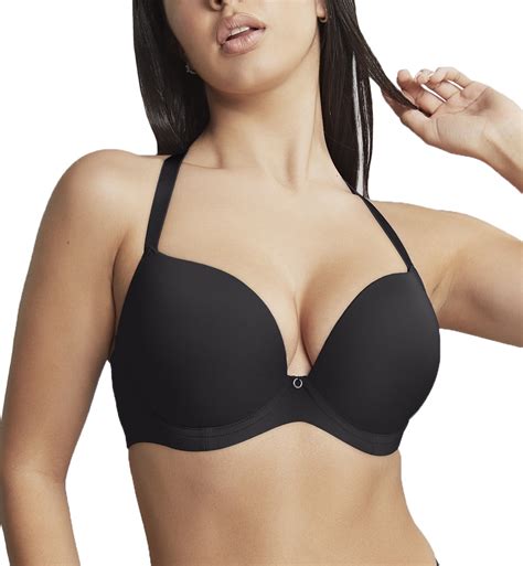 Cleo By Panache Faith Molded Plunge Underwire Bra 10666 30ff Noir