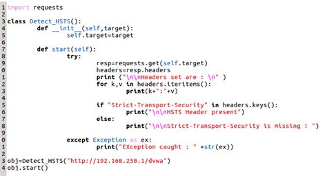 Automatically Detecting Missing Hsts With Python Hands On Penetration