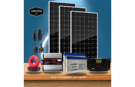 Off Grid Solar Paket Sistemler Teknovayon Arge G Ne