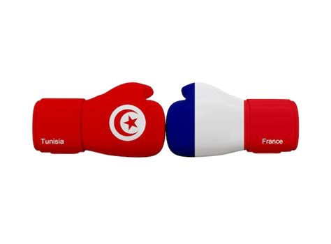 Premium Photo Tunisia Vs France Football Match Soccer Competition