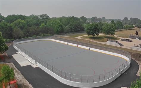 New Roller Hockey Rink in Buffalo Grove - Sport Court Midwest