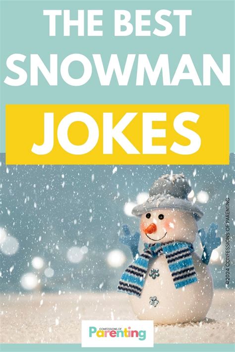 120 Best Snowman Jokes for Kids