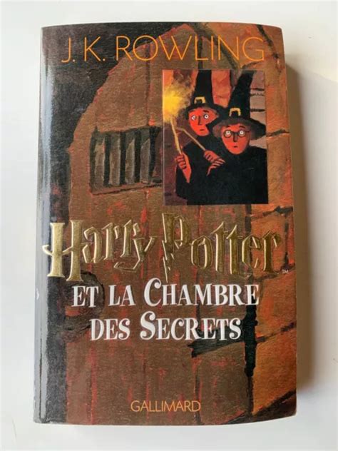 Livre Harry Potter Et La Chambre Des Secrets Tome 2 Jk Rowling