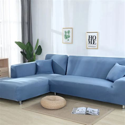 Grey Color Sofa Cover Stretch Elastic Sofa Covers For Living Room