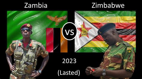 Zambia Vs Zimbabwe Military Power Comparison Youtube