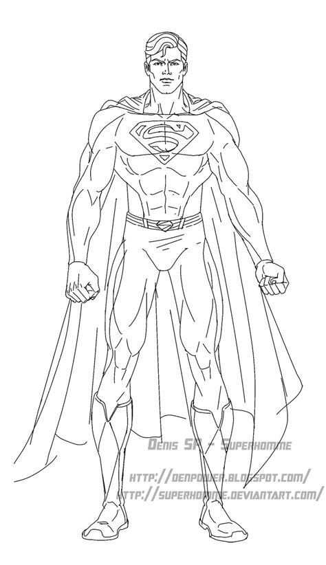 Coloriage Superman