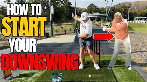 How To Start Your Downswing Like A Pro This Is So Easy Youtube