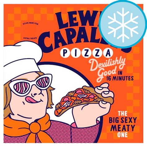 Lewis Capaldi Big Sexy Meaty One Pizza 507g Tesco Groceries