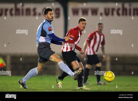 George Purcell In Action For Hornchurch Afc Hornchurch Vs Enfield