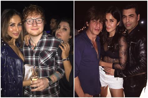 Ed Sheeran Dances On ‘badri Ki Dulhania Parties With Shah Rukh Khan Katrina Kaif Farah Khan