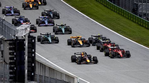 Austrian Grand Prix Lewis Hamilton And Carlos Sainz Fall