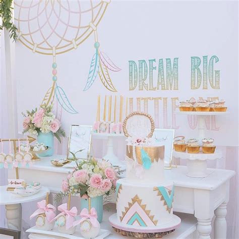 Pretty in Pink Bohemian Style Birthday Party - TINSELBOX