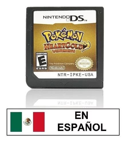 Cartucho Pok Mon Nintendo Ds Oro Heartgold Versi N R Env O Gratis