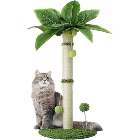 Griffer Pour Chat Poteau Arbre Chat Cocotier Corde De Sisal De