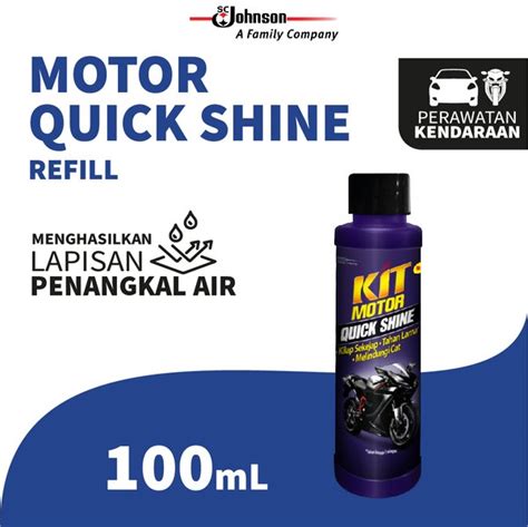 Jual Kit Motor Quick Shine Ref 100ml Di Lapak Kit Autocare Bukalapak