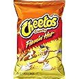 Amazon Cheetos Cheese Flavored Snacks Crunchy Flamin Hot 2 38 Ounce Snack Puffs