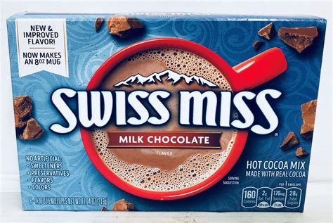 Swiss Miss Milk Chocolate Hot Cocoa Drink Mix 8 Sachets 313g American Food Store