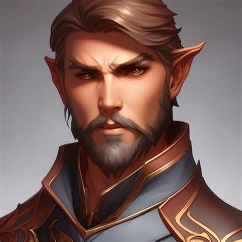 Male Half Elf Cleric 7 Ai Generated Artwork Nightcafe Creator