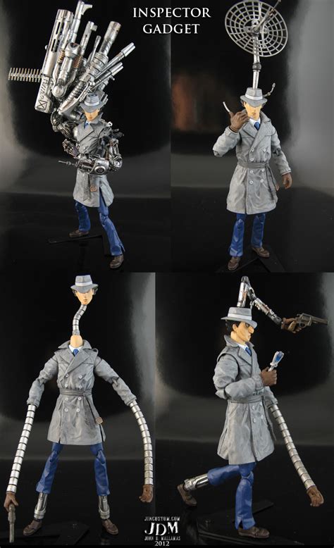 Inspector Gadget custom figure part 1 by Jin-Saotome on DeviantArt