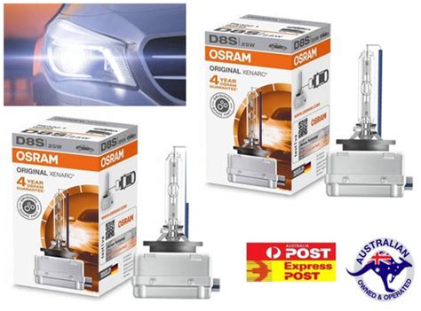 2x D8S OSRAM Original Xenarc 66548 12V 25W PK32d 1 HID Xenon