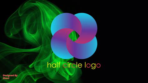 Half Circle Logo on Behance