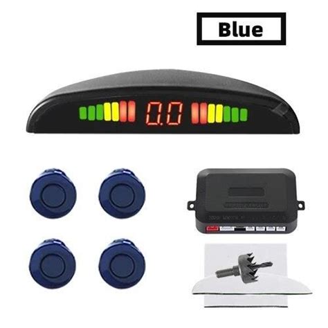 Kit De Capteurs De Stationnement Led Pour Voiture Syst Me De Permission