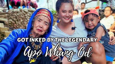 Got Inked By Apo Whang Od My First Tattoo Mitch Villanueva Youtube