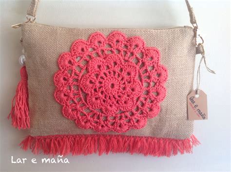 Bolso Rafia Y Crochet Tejido A Mano Laremana Blogspot