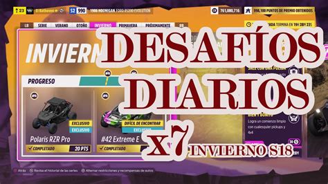 Forza Horizon Desaf Os Diarios X Invierno S Recompensa